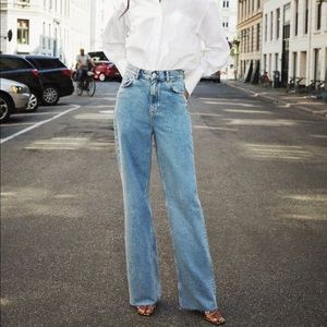 Zara ZW premium 90’s full length jeans